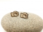 Preview: Kamera Holz Ohrstecker
